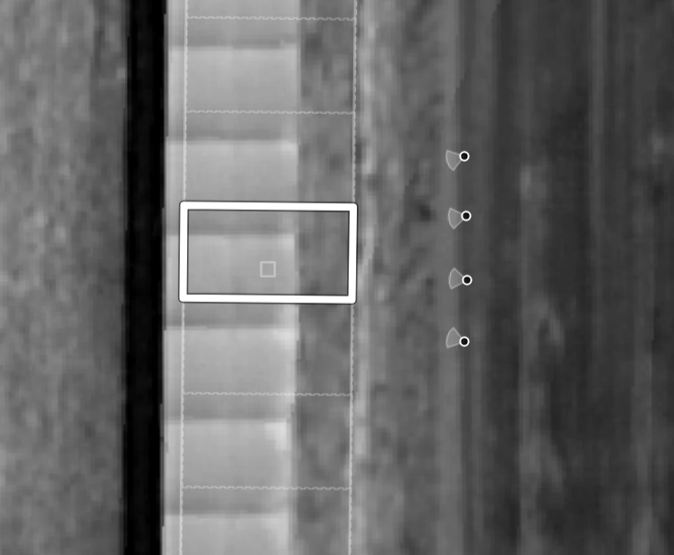 Argos locates an individual module and the four camera positions used to capture it