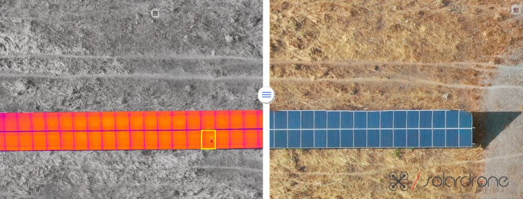 termografia con drones